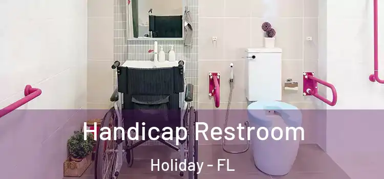 Handicap Restroom Holiday - FL