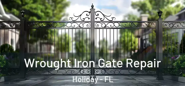 Wrought Iron Gate Repair Holiday - FL
